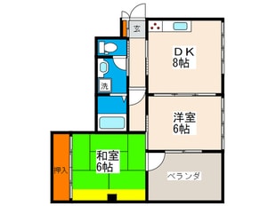 サンヨービルの物件間取画像